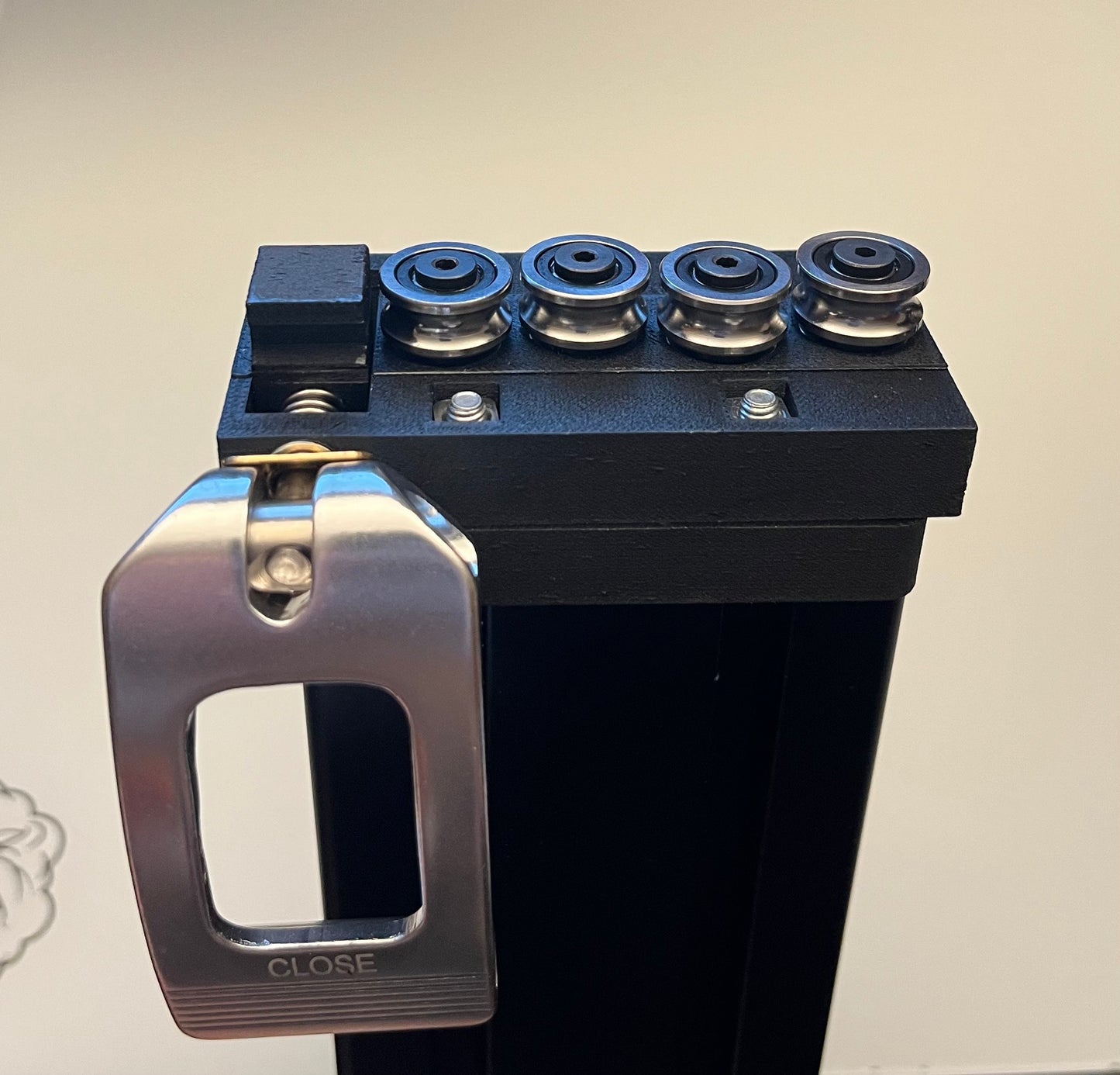 Metric 4080 Extrusion - SGR15 Rail Guide Adapter Plate