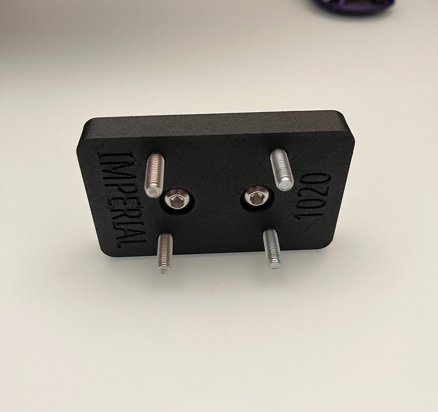 Imperial 1020 Extrusion - SGR15 Rail Guide Adapter Plate