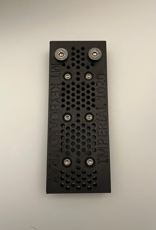 Imperial 1020 Extrusion - MonsterTech Keyboard Tray Adapter Plate
