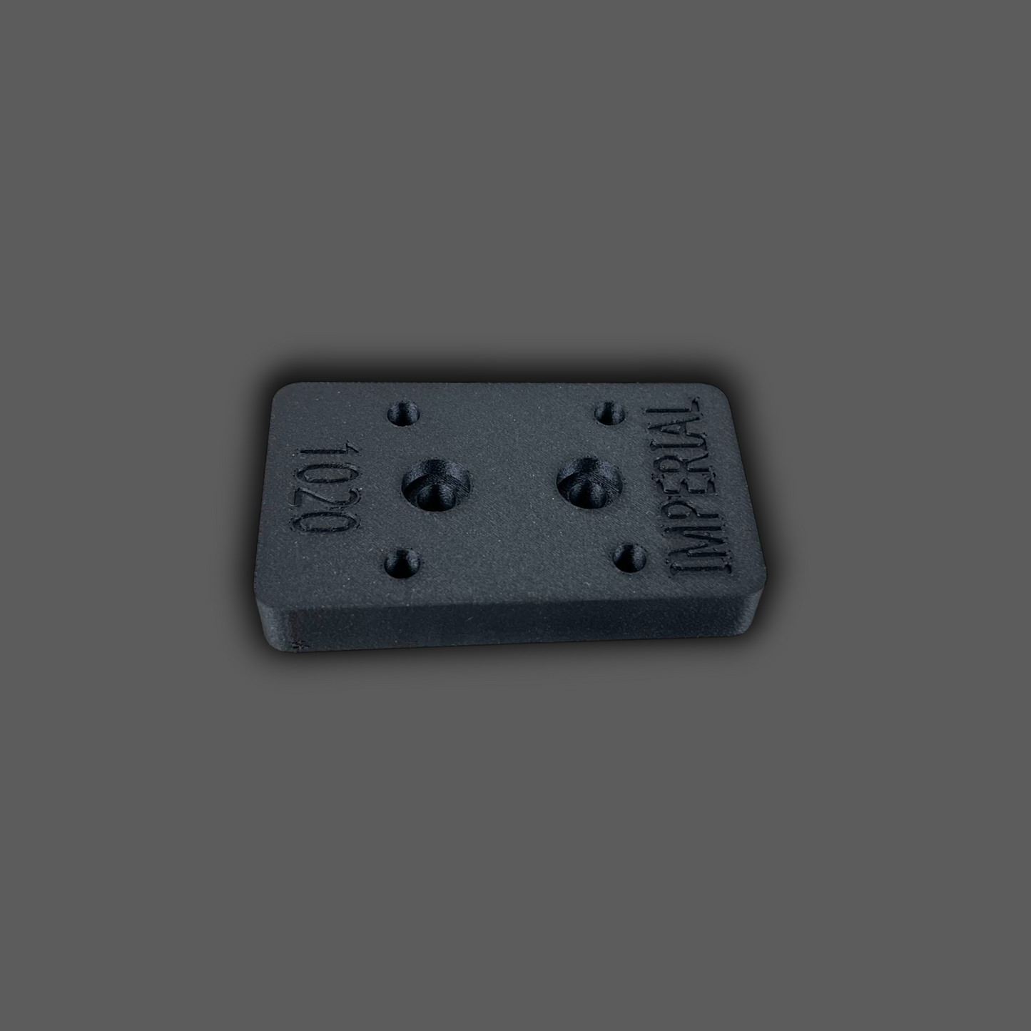 Adapter Plate - Imperial 1020 Extrusion to SGR15 Rail Guide