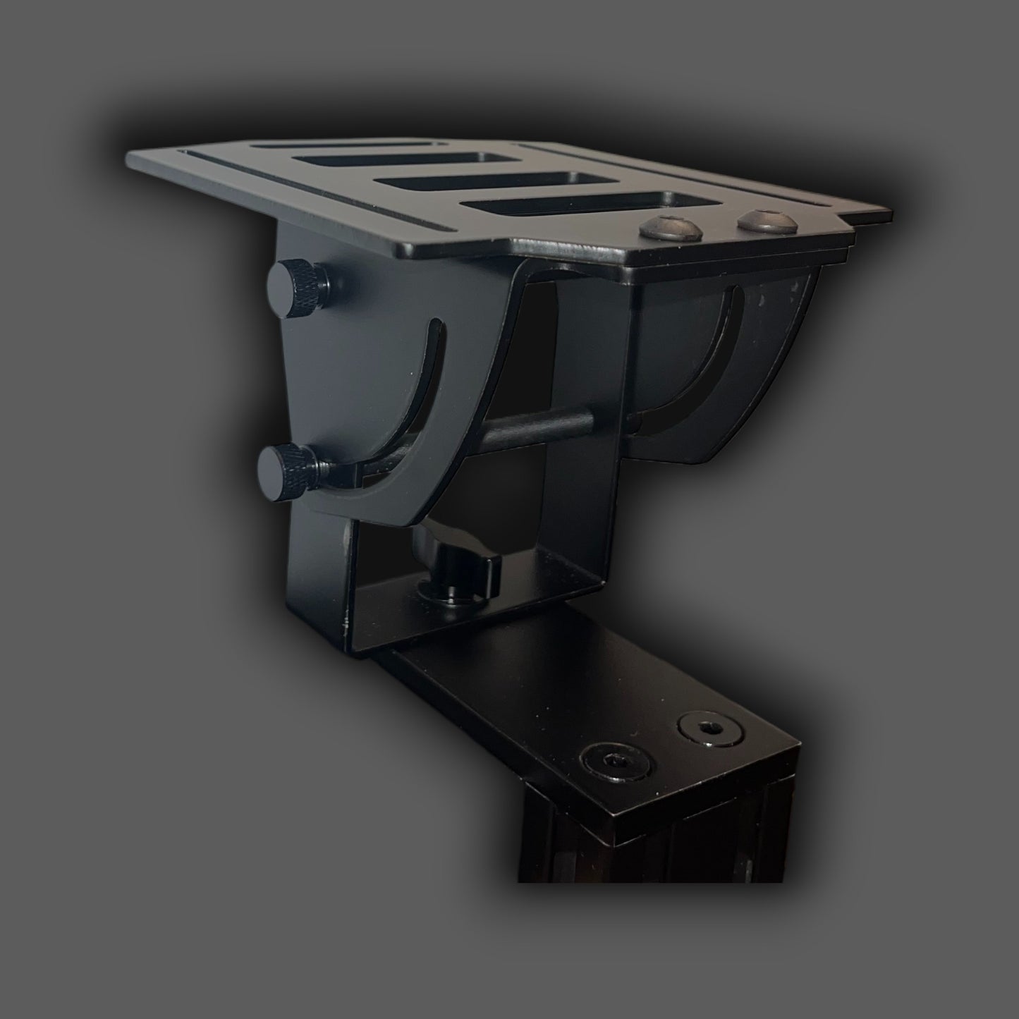 Phoenix Accessory Mount - Black Powdercoat - Imperial 1020 Extrusion
