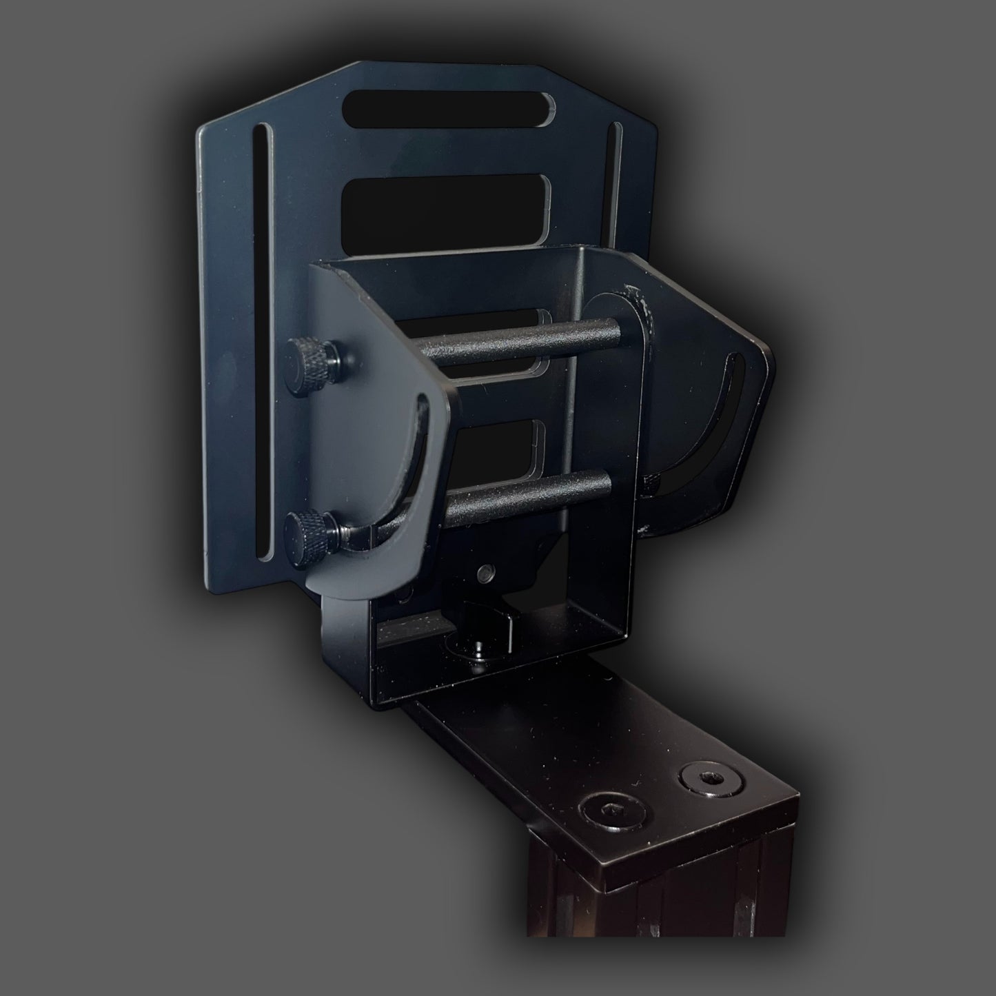 Phoenix Accessory Mount - Black Powdercoat - Imperial 1020 Extrusion